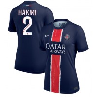 Billiga Paris Saint-Germain Achraf Hakimi #2 Hemma fotbollskläder Dam 2024-25 Kortärmad